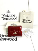 Vivienne Westwood ピカピカ がま口 三つ折り財布 ケース付き - 画像 (11)