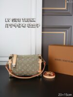 LV SIDE TRUNK デニム ショルダーバック ケース付き 23*15cm - 画像 (14)