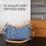 LV Carryall CARGO デニム トートバッグ ケース付き 30*22cm