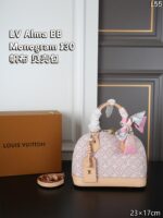 LV Alma BBMonogram キャンバス 貝殻バッグ ケース付き 23*17cm