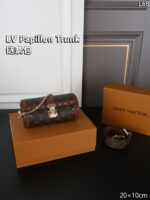 LV Papillon Trunk ショルダーバッグ 20*10cm