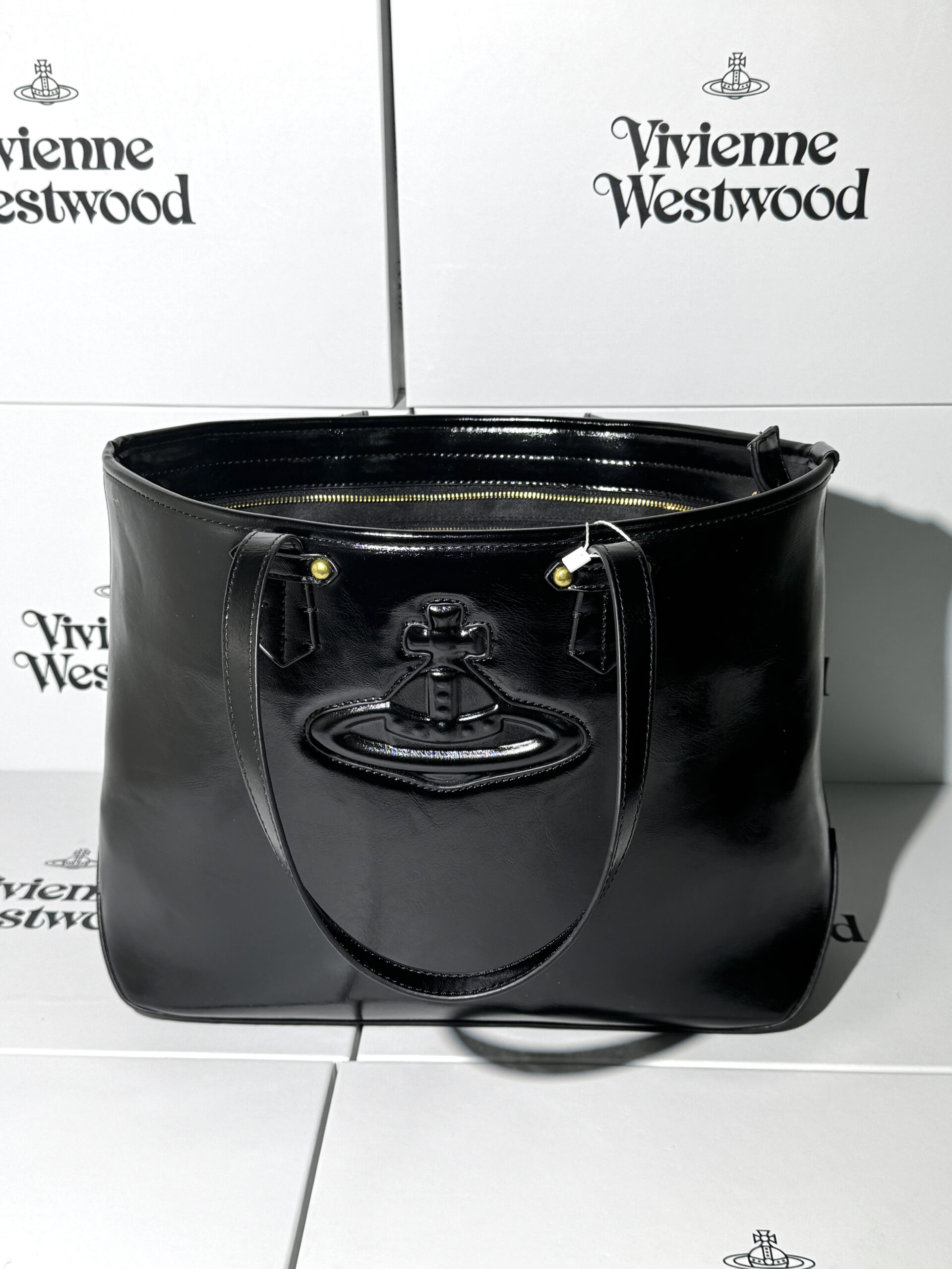 Vivienne Westwood 肩掛けバック ケース付き 34*13.5*29cm