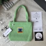 Chanel コーデュロイ miniトートバッグ ノベルティ 30*25cm - 画像 (13)