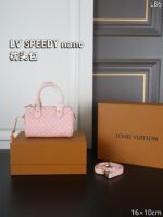 LV NANO SPEEDY ハンドバッグ ショルダーあり ケース付き 16*10cm - 画像 (13)
