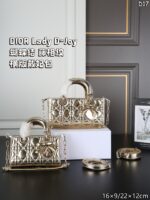 DIOR Lady D-Joy ハンドバッグ ショルダーバッグ ケース付き 16*9cm 22*12cm - 画像 (21)
