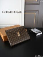 LV MARK 手持ちバック ケース付き 32*25cm - 画像 (4)
