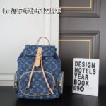 Lv デニム リュック 24*30cm