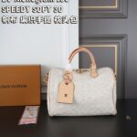 LV Monogram SPEEDY30 SOFT キャンバス ショルダーバック ケース付き 30*21cm