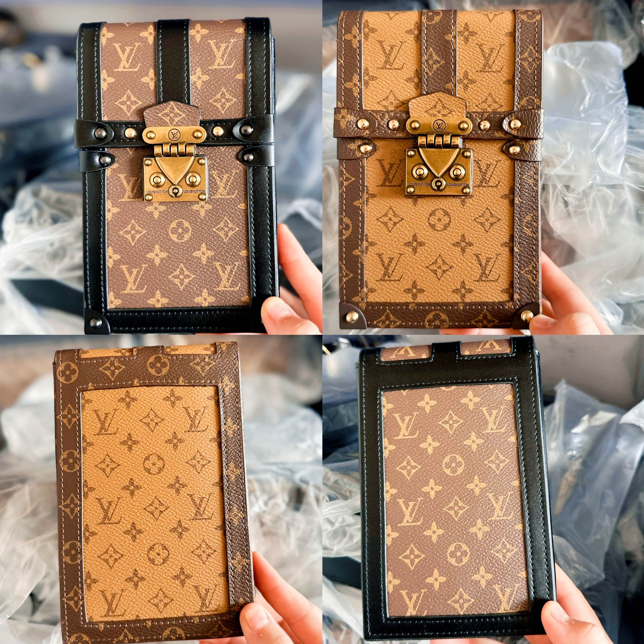 0001 LV MINI TRUNK 携帯ポーチ - 画像 (1)