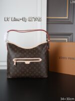 LV Line-Up 肩掛けバッグ ケース付き 34*30cm - 画像 (3)