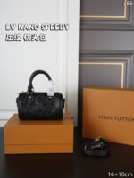 LV NANO SPEEDY ハンドバッグ ショルダーあり ケース付き 16*10cm - 画像 (3)