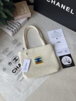Chanel コーデュロイ miniトートバッグ ノベルティ 30*25cm - 画像 (10)