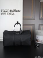 PRADA Saffiano 旅行バッグ 50*28cm