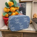 CHANEL デニムショルダーバック ノベルティ 21*14*8cm