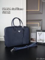 PRADA Saffiano オフェスバック ショルダーバッグ ケース付き - 画像 (3)