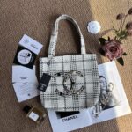 Chanel ツイード トートバッグ ノベルティ 31*25cm - 画像 (24)