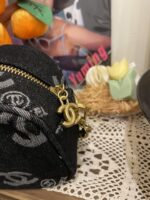 CHANEL デニム ショルダーバック ノベルティ 21*14*8CM - 画像 (3)