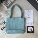 Chanel コーデュロイ miniトートバッグ ノベルティ 30*25cm - 画像 (5)