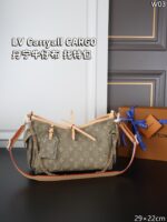 LV Carryall CARGO デニム トートバッグ ケース付き 29*22cm - 画像 (5)
