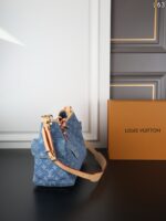 LV Carryall CARGO デニム トートバッグ ケース付き 30*22cm - 画像 (5)