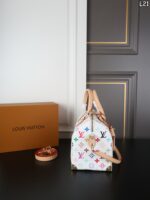LV x Takashi Murakami ハンド&ショルダーバック ケース付き 25*19cm - 画像 (4)