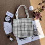 Chanel ツイード トートバッグ ノベルティ 31*25cm - 画像 (25)