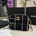 CHANEL ベルベット 化粧ポーチ ショルダーバック ノベルティ 16*5*13cm - 画像 (7)