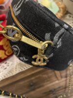 CHANEL デニム ショルダーバック ノベルティ 21*14*8CM - 画像 (5)