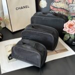 Chanel 化粧ポーチ 3点セット ノベルティ 17*9cm  20*10*10cm  24*12*12cm - 画像 (6)