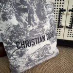 DIOR トートバッグ 刺繡LOGO ノベルティ 38*36cm - 画像 (4)