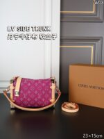 LV SIDE TRUNK デニム ショルダーバック ケース付き 23*15cm - 画像 (13)