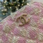 CHANEL ベルベット 化粧ポーチ ショルダーバック ノベルティ 16*5*13cm - 画像 (3)