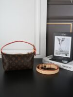 LV Hills デニム 弁当バッグ ケース付き 19*13cm - 画像 (11)