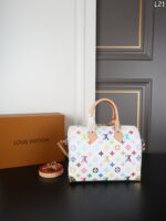 LV x Takashi Murakami ハンド&ショルダーバック ケース付き 25*19cm - 画像 (3)