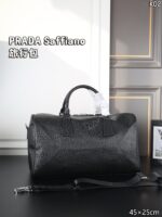 PRADA Saffiano 旅行バッグ ケース付き 50*30cm 50*27cm 45*25cm - 画像 (6)