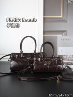 PRADA Bonnie ハンドバッグ ショルダーバッグ ケース付き 24*12cm 32*15cm - 画像 (10)