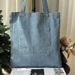 DIOR デニム トートバッグ 化粧ポーチセット ノベルティ L33*15cm S10*10*15cm - 画像 (3)