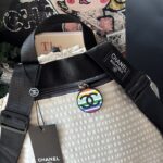 Chanel 巾着袋 リュック ノベルティ 21*14*40cm - 画像 (5)