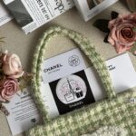 Chanel ツイード miniハンドトート ノベルティ 32*22cm - 画像 (6)