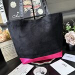 Chanel ベルベット トートバッグ ノベルティ 17*12*30cm - 画像 (3)