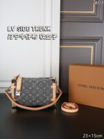 LV SIDE TRUNK デニム ショルダーバック ケース付き 23*15cm - 画像 (15)