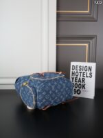 Lv デニム リュック 24*30cm - 画像 (3)