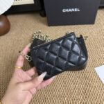 CHANEL メッシュショルダーバック 小銭入れ ノベルティ ケース付き 22*5*16cm - 画像 (4)