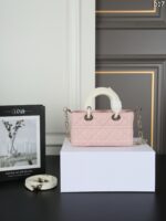 DIOR Lady D-Joy ハンドバッグ ショルダーバッグ ケース付き 16*9cm 22*12cm - 画像 (9)