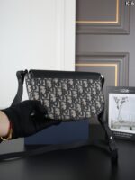 DIOR Oblique ショルダーバッグ ケース付き 19*13cm 23*17cm - 画像 (7)