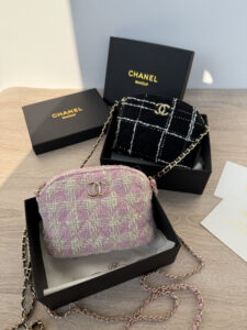 CHANEL 2024 ツィ一ド ショルダーバック ノベルティ ケース付き 16*5*13cm - 画像 (23)
