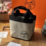 HERMES トートバッグ ノベルティ 19*19*20cm - 画像 (4)