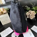 Chanel ベルベット トートバッグ ノベルティ 17*12*30cm - 画像 (5)