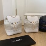 CHANEL ツイードリュック ノベルティ サイズ二つ - 画像 (7)