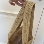 DIOR 草編みバッグ ショッピングバッグ トートバッグ ノベルティ 43*35*10cm - 画像 (6)